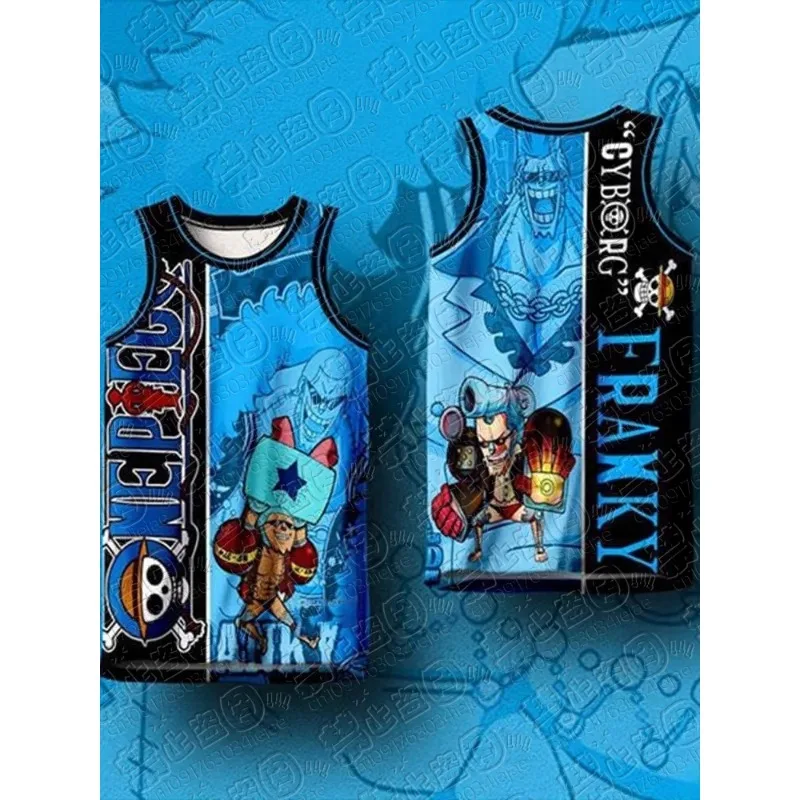 Summer New One Piece Special Edition Basketball Jersey for Monkey D.Luffy Design Edition Basketball Vest Team Uniformrm view 2