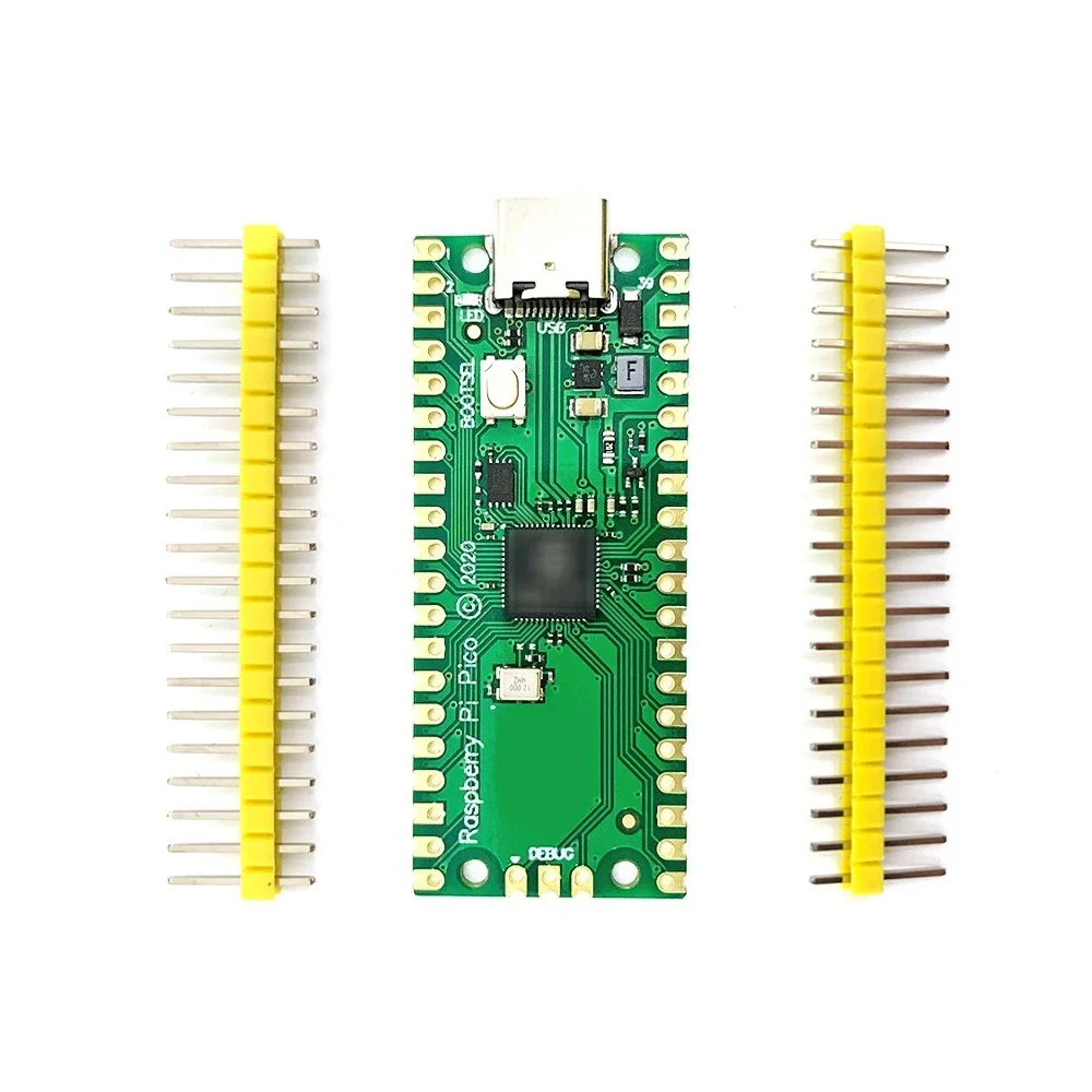 Pico RP2040 Kit Dual-Core 264KB ARM Mikrokomputer Daya Rendah Cortex-M0 + Papan Prosesor Performa Tinggi untuk Raspberry Pi