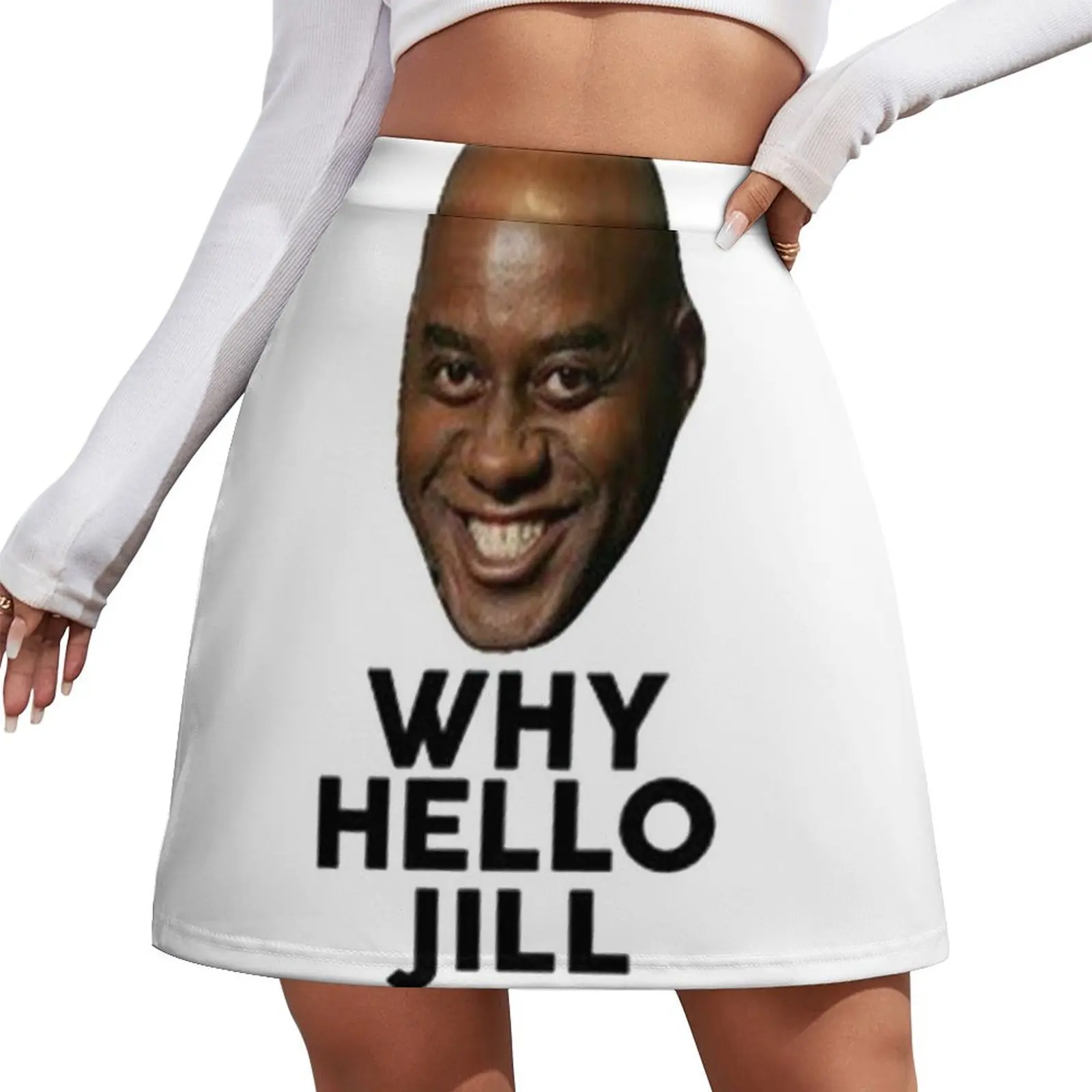 

Why Hello Jill Ainsley Meme Mini Skirt festival outfit women midi skirt for women Mini Skirt