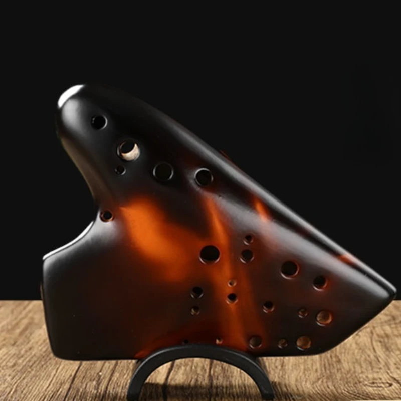 

25-лунковая окарина Alto C Tone, тройная окарина, профессиональная окарина для начинающих, звуковое исцеление, окарина, традиционные музыкальные инструменты Orff