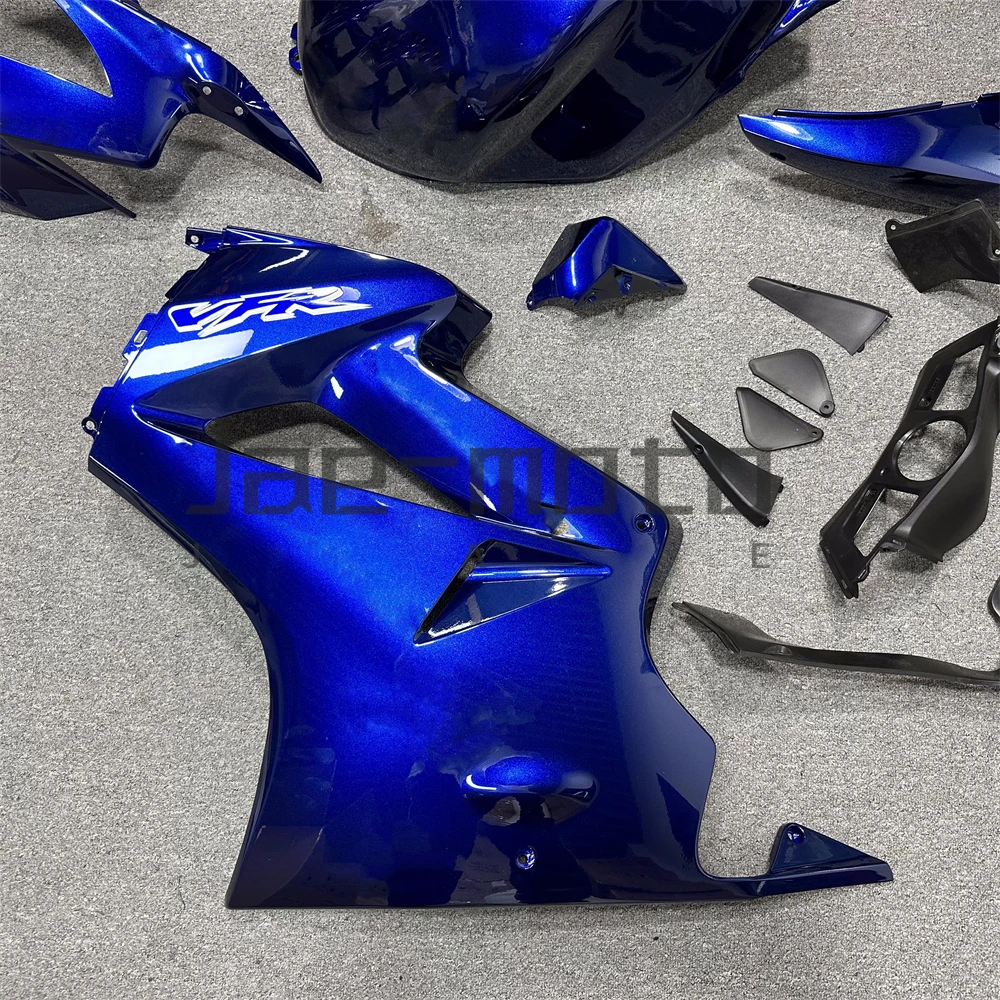 For VFR800 2002-2004-2008-2012 Injection ABS Plastics Full Fairings Kit Mold Replace Accessories VFR 800 02-12 Blue B image 5