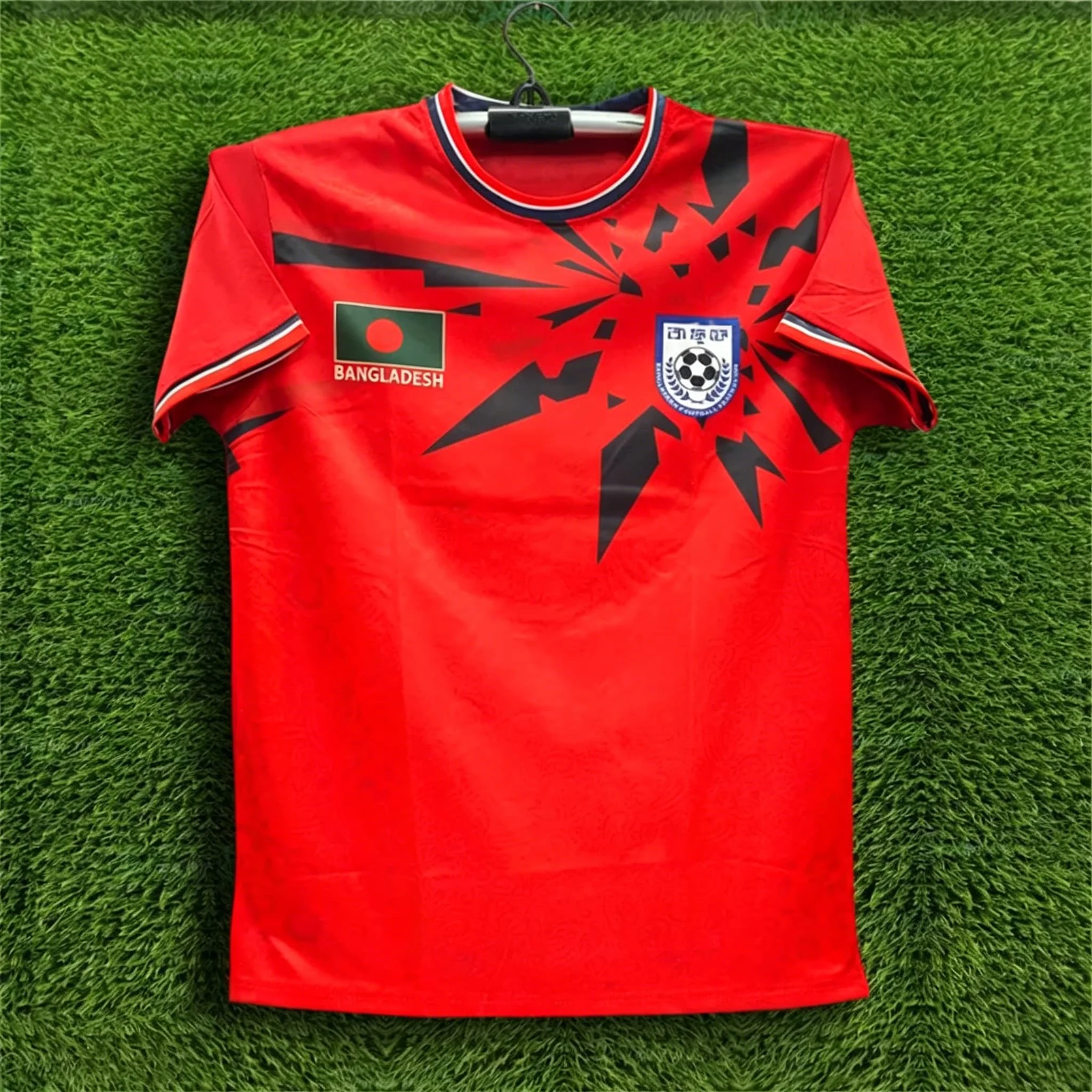 Bangladesch Y2K Fußball Sport Trikot Herren T-Shirt Damen T-Shirt Jungen Top Kinder Eltern-Kind Schnell Trocknend Kurzarm Kinder T-Shirt – Detail 9