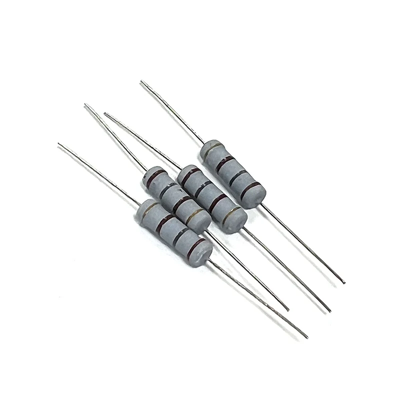 10pcs 5W Carbon Film Resistor 1R8 18R 180R 1K8 18K 180K 1.8 18 180 R K Ohm 1R-1M 5%