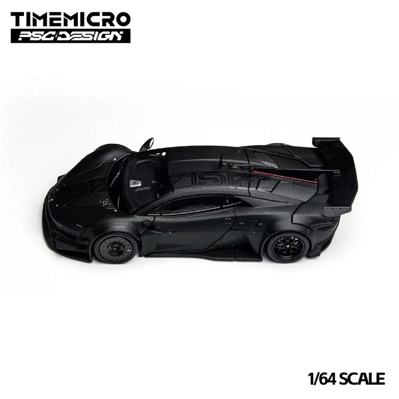 Time Micro x PSC DESIGN 1:64 YANGWANG U9 RAGE Black Diecast Model Car Collection Limited Edition Alloy