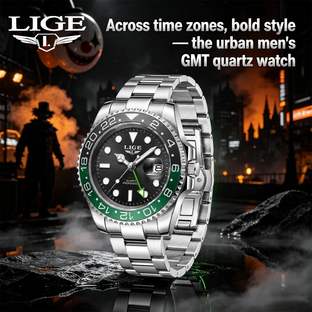 Luxury Watch Magazine - LIGE Topmerk Luxe Heren Quartz Horloges