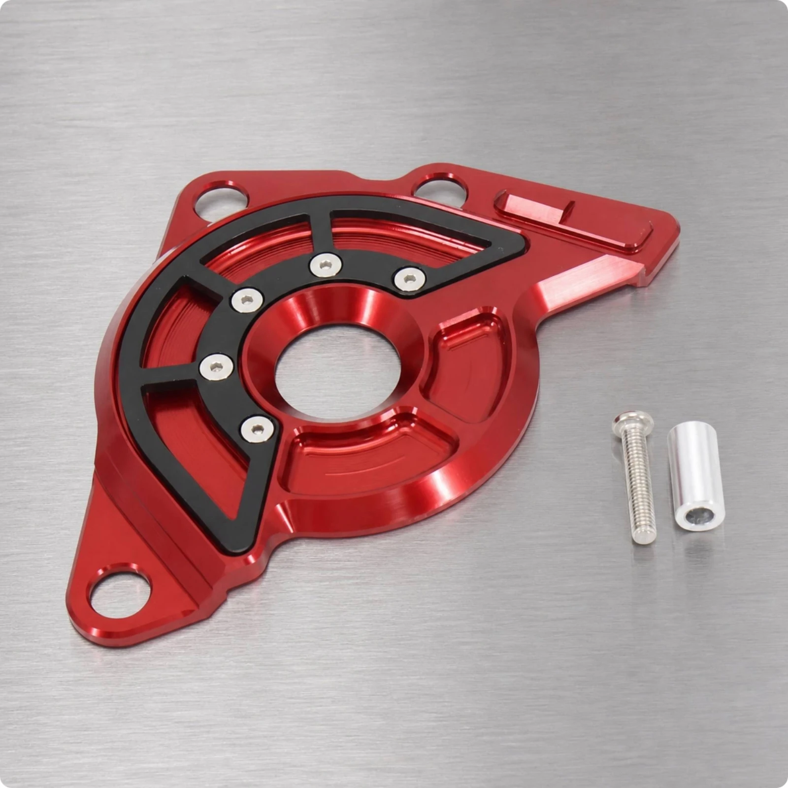 Engine Drive Cover Protector Long-Lasting Front Sprocket Guard Motorcycle Chain Guard Slim for Street Riders