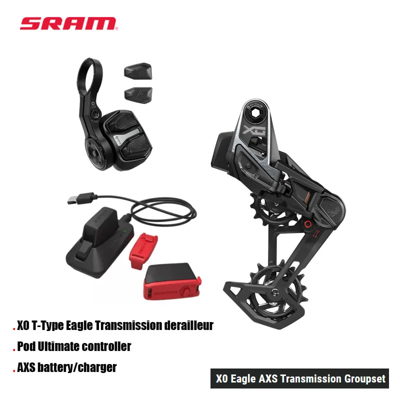 

SRAM X0 Eagle AXS Transmission Groupset X0 T-Type Eagle derailleur Pod Ultimate controllerMTB & Road bicycle acesssories cycling