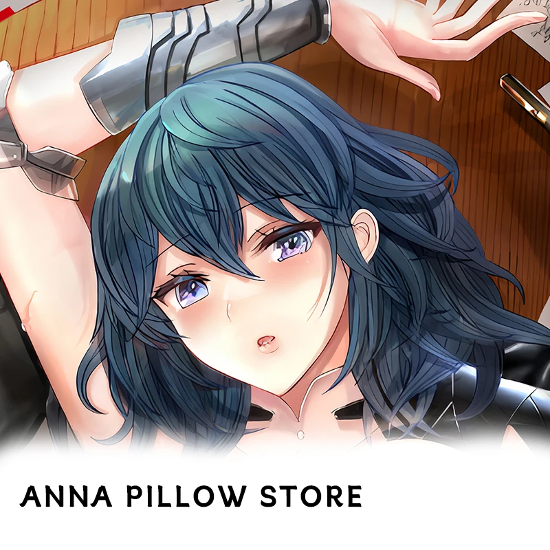 Dakimakura Cover Fire Emblem Three Houses Byleth Anime Double-Sided Print Pillowcase Life-Size 2way Body Pillow