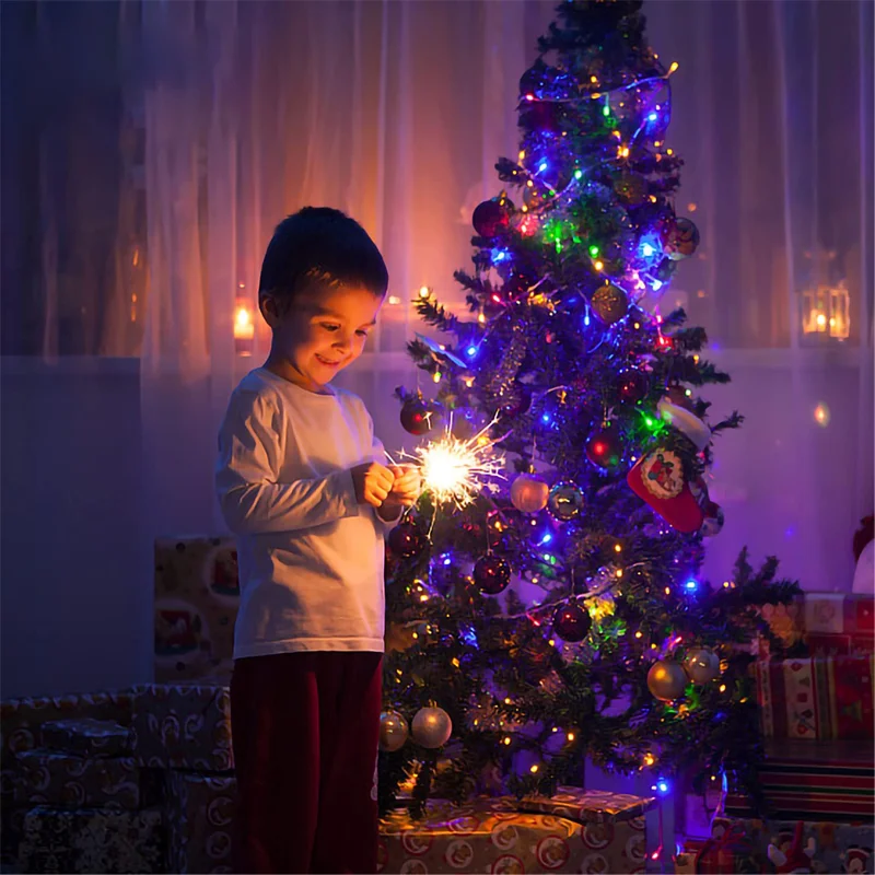 Solar String Light illuminazione festiva per esterni 8 modalità lampade da fata impermeabili decorazione di nozze ghirlanda da giardino di natale