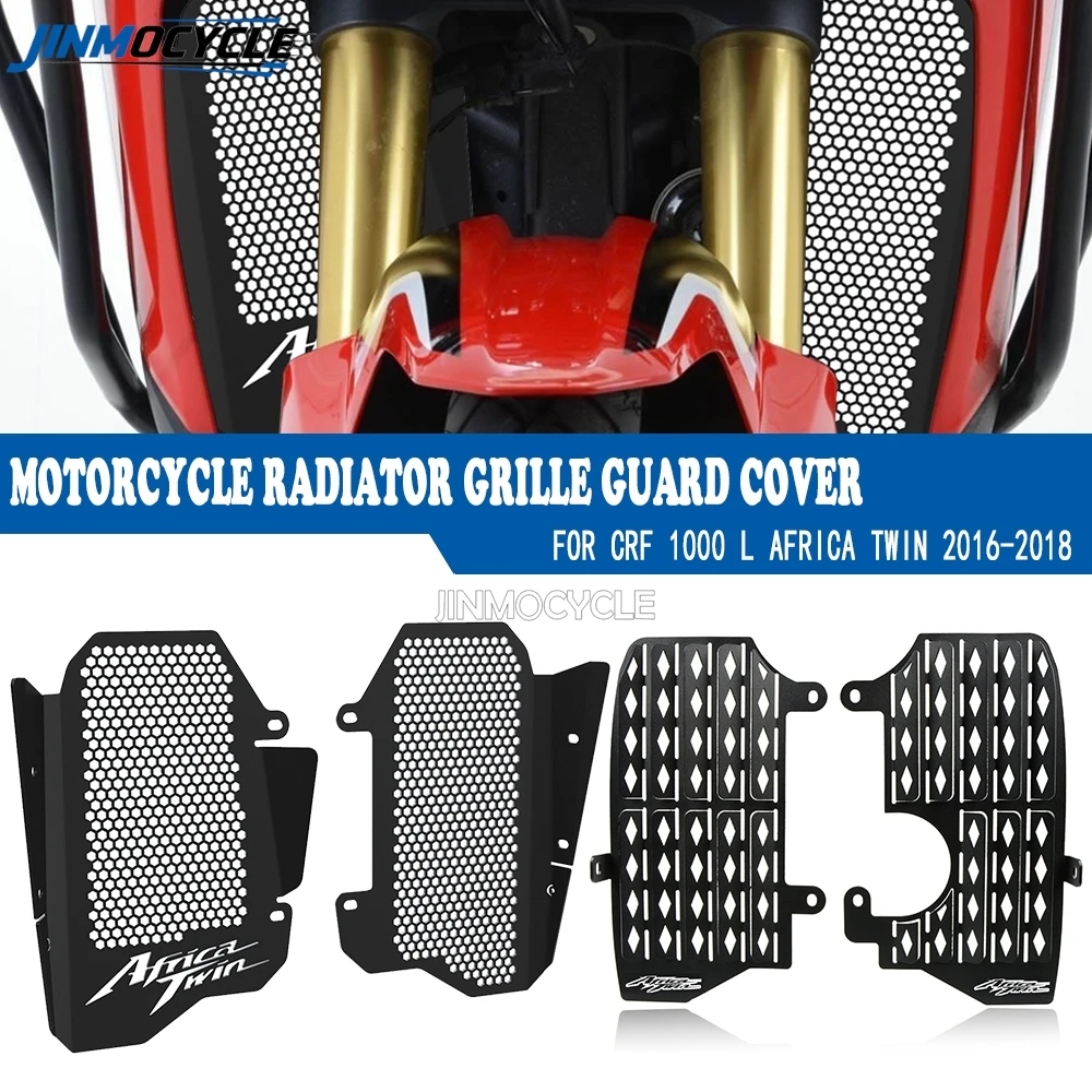 

For Honda CRF1000L Africa Twin/ CRF 1000 L ADVENTURE Sports 2016 2017 2018 2019 Motorcycle Radiator Guard Grille Protector Cover