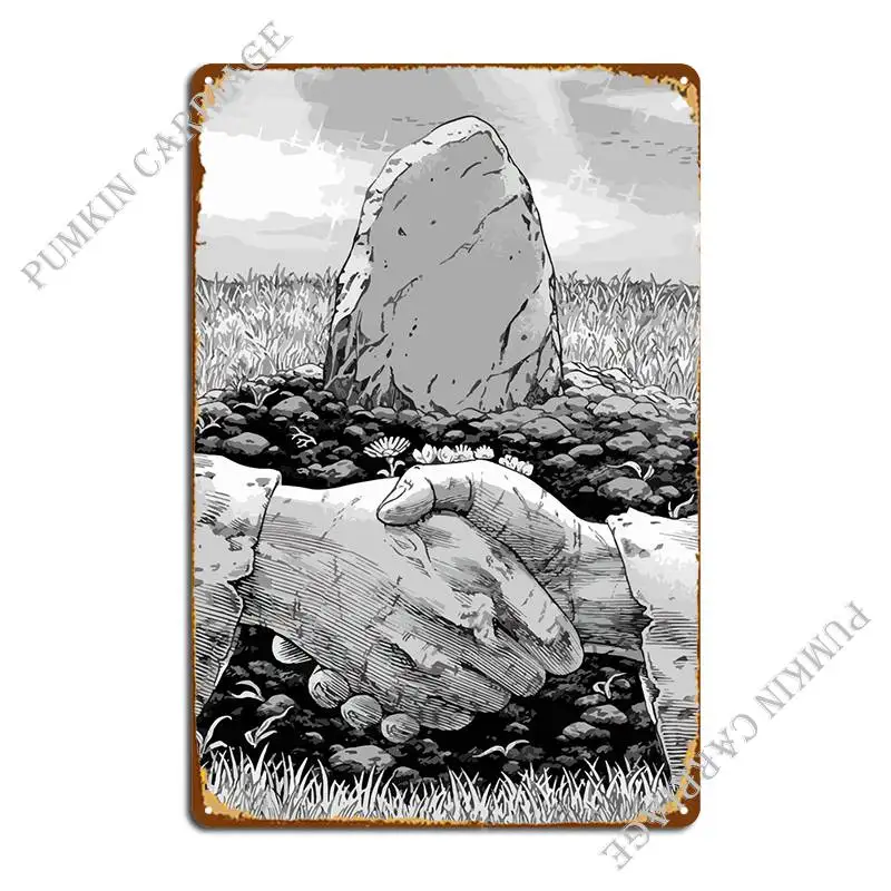 Vinland Saga Metal Plaque Poster Funny Cave Funny Mural Tin Sign Poster