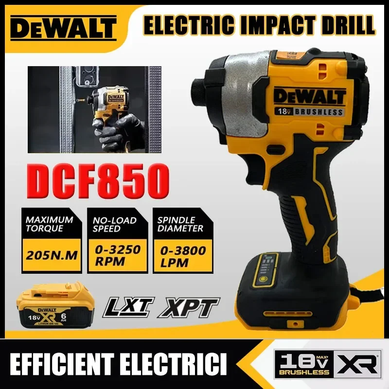 dewalt-dcf850-205nm-avvitatore-a-impatto-brushless-senza-fili-18v-trapano-elettrico-a-impatto-ricaricabile-utensili-elettrici