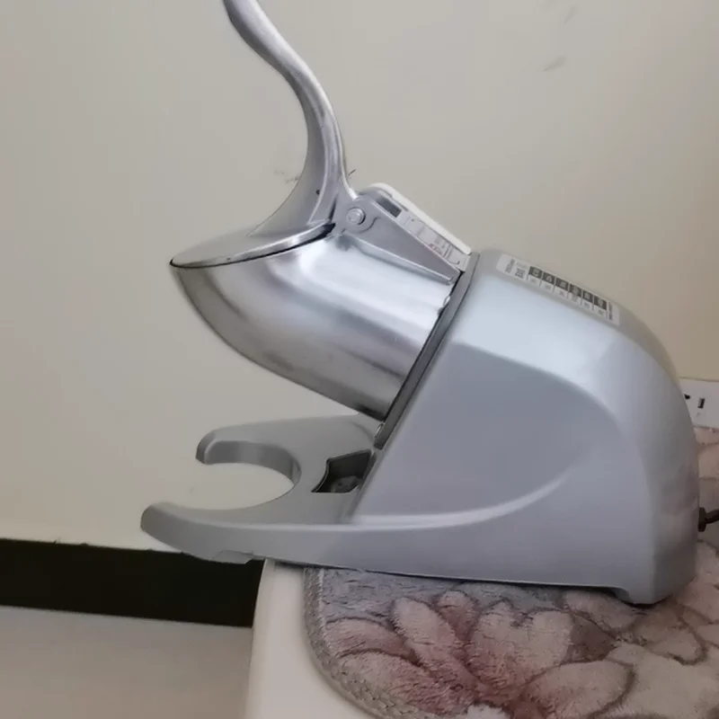 Wholesale Professional Ice Shaver Machine Commercial High-efficiency Snowflake Shaved Ice Maker for Bar Catering Bubble Tea Sh