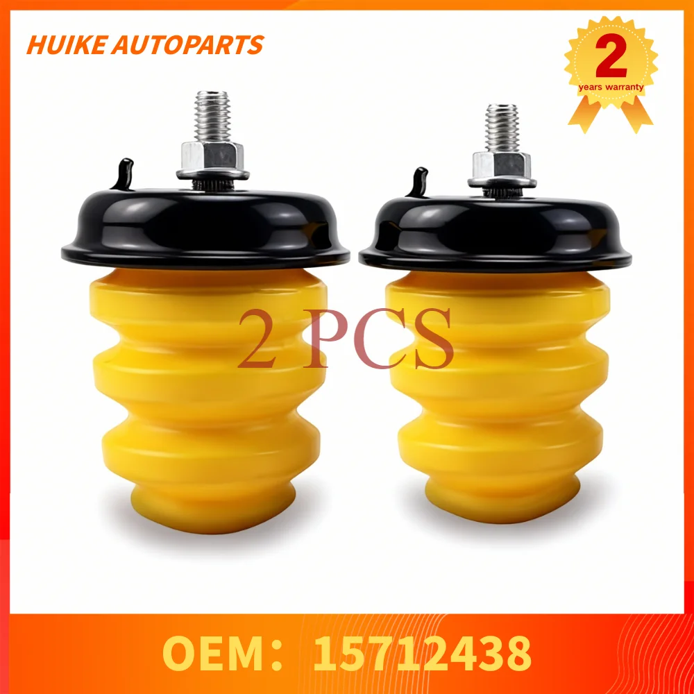2Pcs Axle Bumper 15712438 523-049 Rear Axle Jounce Bump Stop Fits For GMC Sierra 1500/HD Chevy Silverado 1500/HD 1999-2007