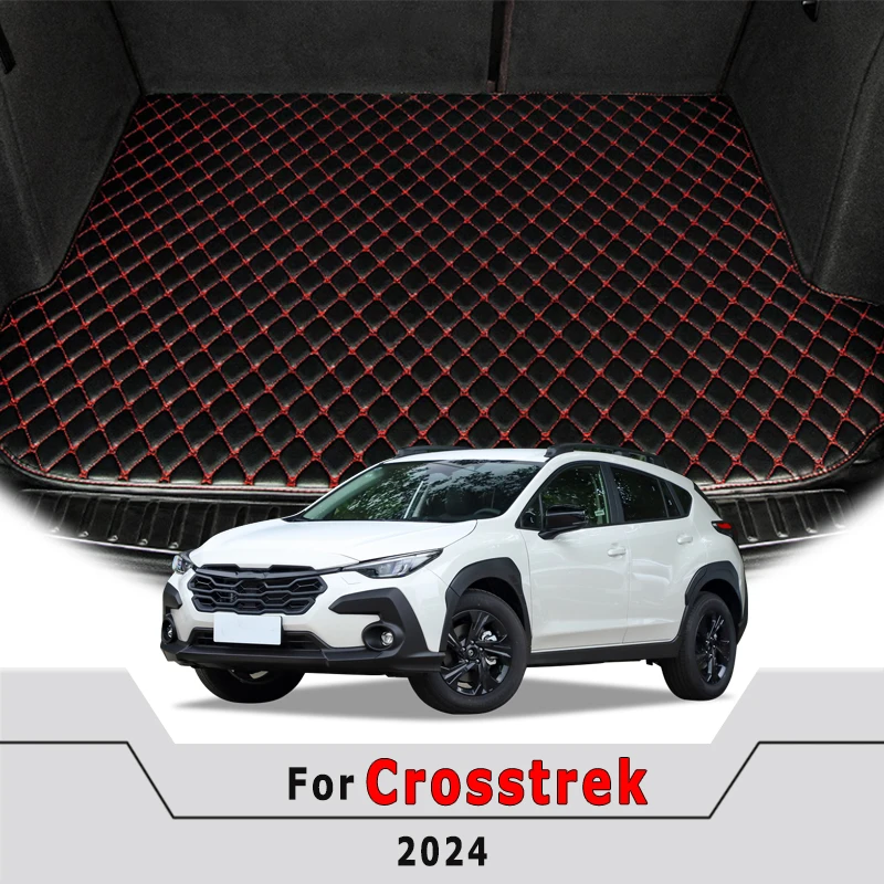 Car Trunk Mats Fit For Subaru For Crosstrek 2024 Trunk Liner Cargo Foot Pads Accessories Products Parts Automobiles