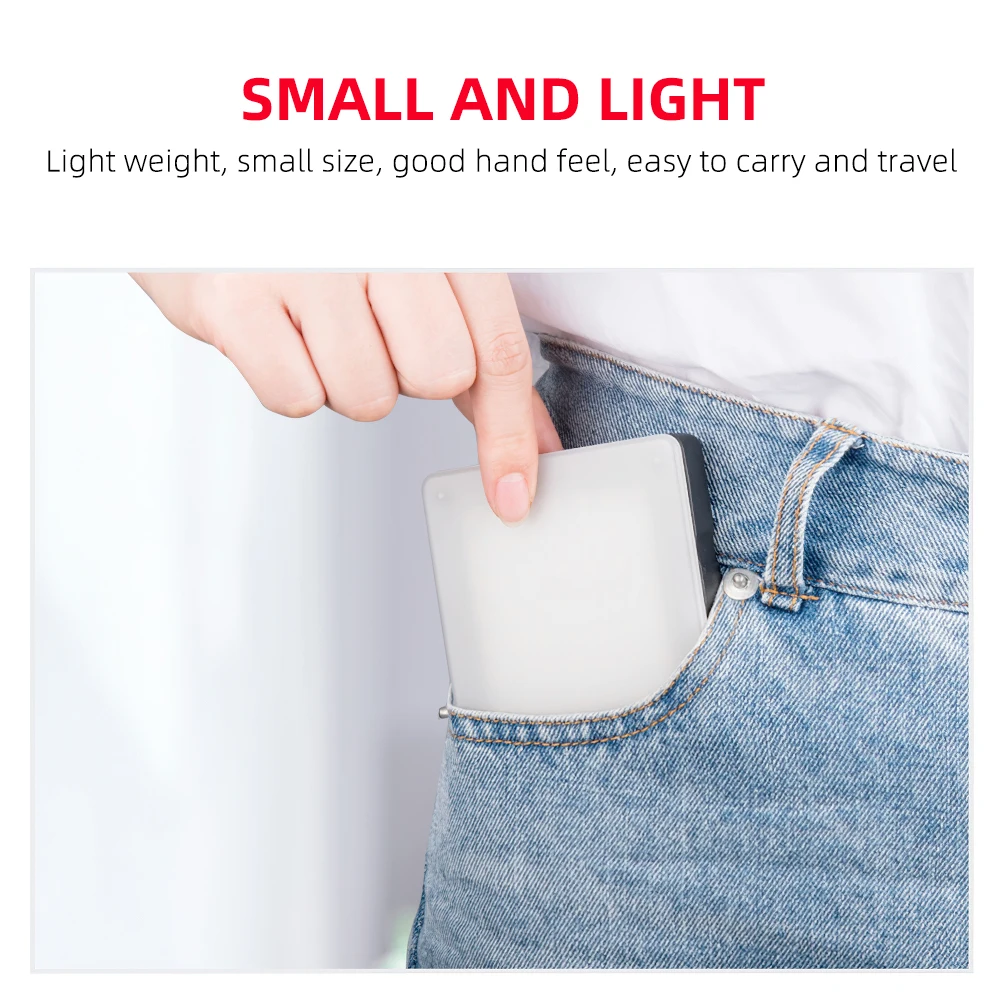 Travor-Luz LED de vídeo regulable 6500K, luz de cámara con Panel de película de temperatura de 4 colores, para fotografía, iluminación de relleno de foto