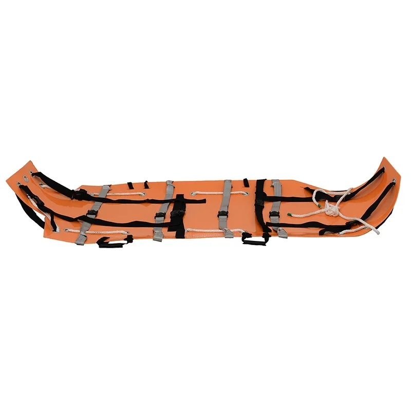 orange roll type EVA multifunctional rescue stretcher