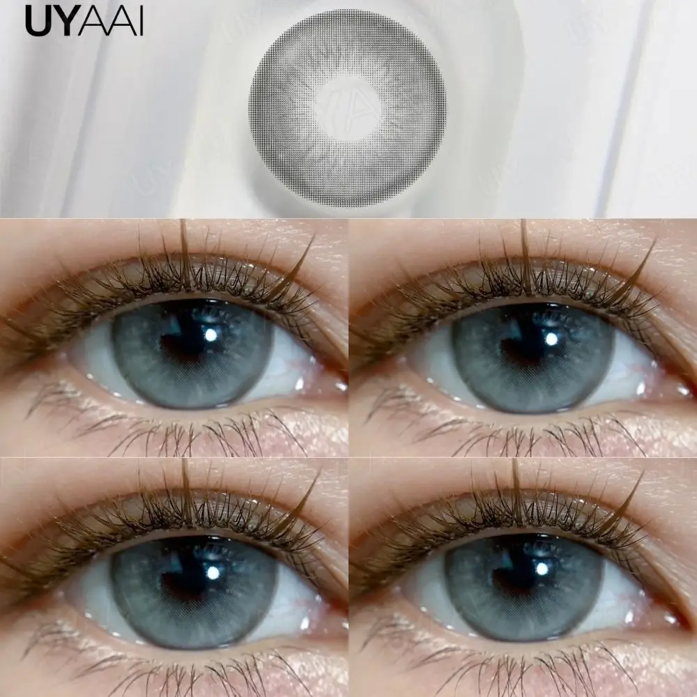 UYAAI NEUE Farbige Kontaktlinsen Beauty Blue Colorcon PATTAYA Serie Natürliche Braune Linsen Kosmetische Colorcon Beauty Soft Green Pupillenlinsen – Detail 10