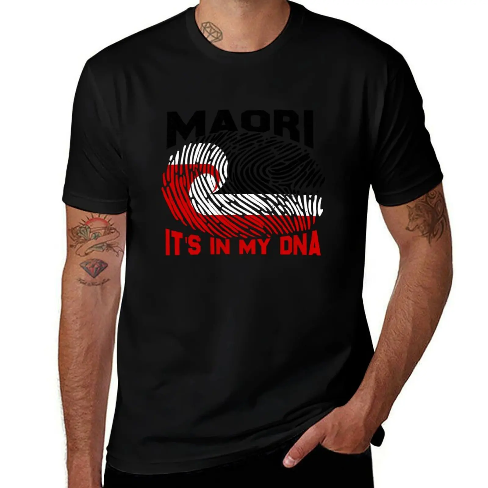 

Maori it's in my dna T-Shirt t shirts for man graphic vintage t shirt man luxury essential t shirt T-shirt