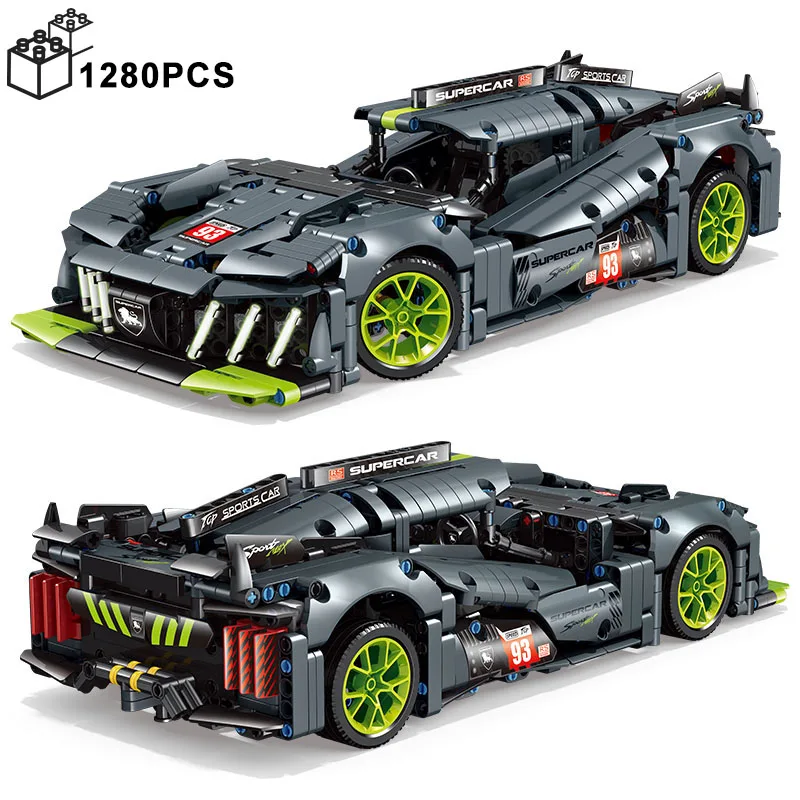 

1280pcs Technical 1:14 Peugeoted 9×8 Speed Car Building Blocks 42156 Racing Vehicle Assemble Bricks Toys Gifts For Kids Boy