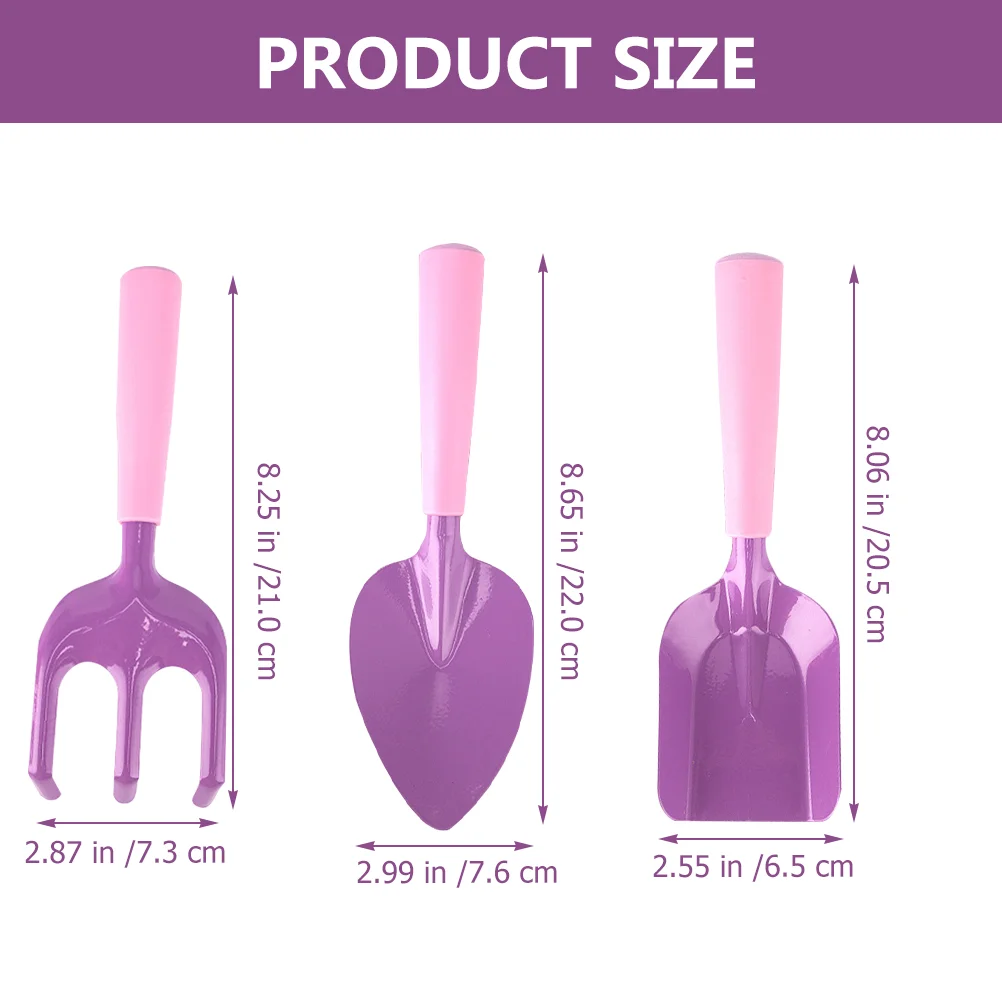 1 Set Trowel Rake Children's Gardening Tools Outdoor Planting Tools children gardening Kids Gardening Tools