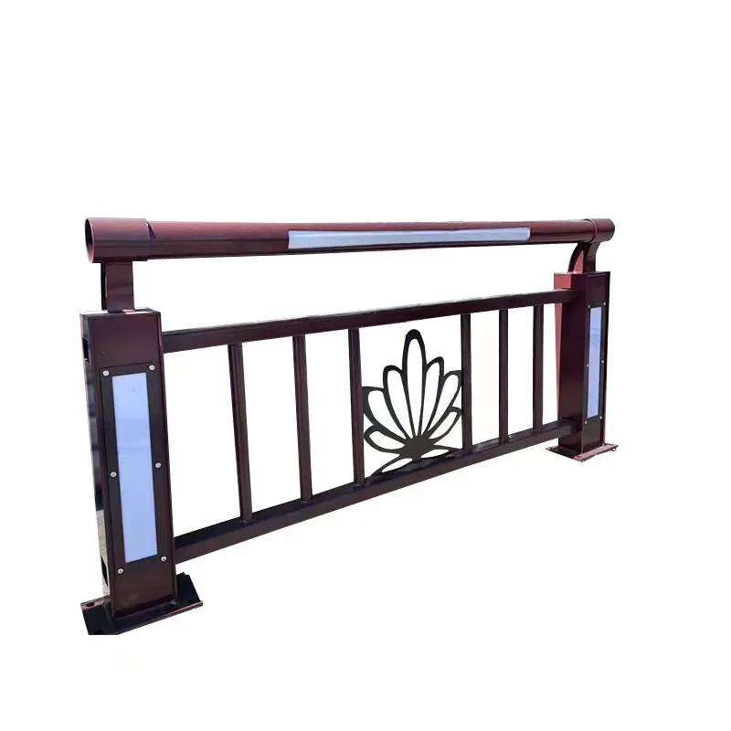 Processing glass guardrail landscape river guardrail quantity is large, from the excellent shopping mall scenic area