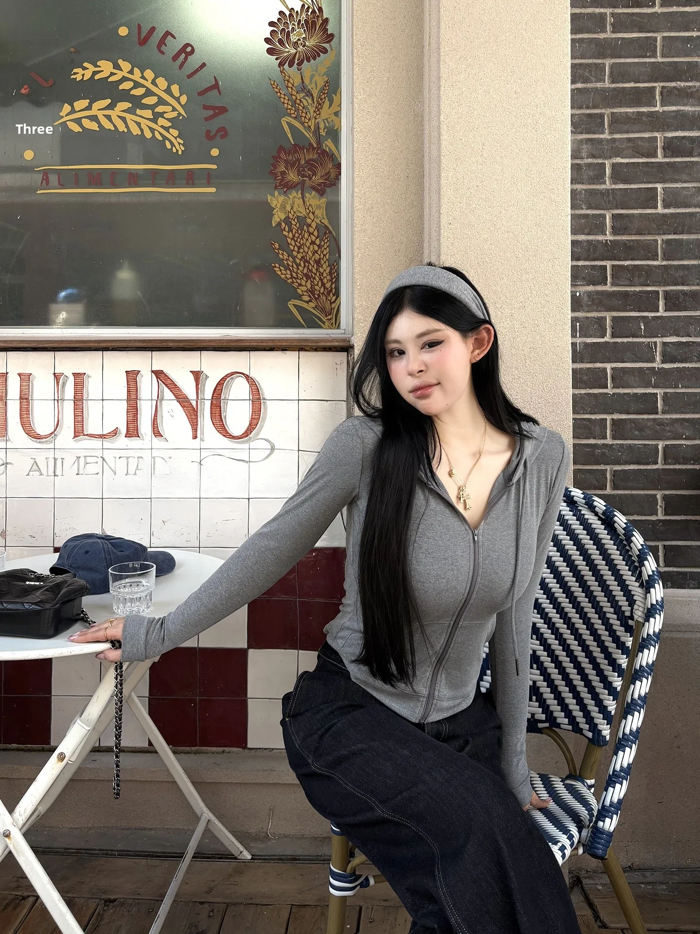 

Женская толстовка Slim Fit с капюшоном, повседневная, утепленная, Mm2025, осенняя новинка, модная верхняя одежда в корейском стиле, с длинными рукавами, на молнии