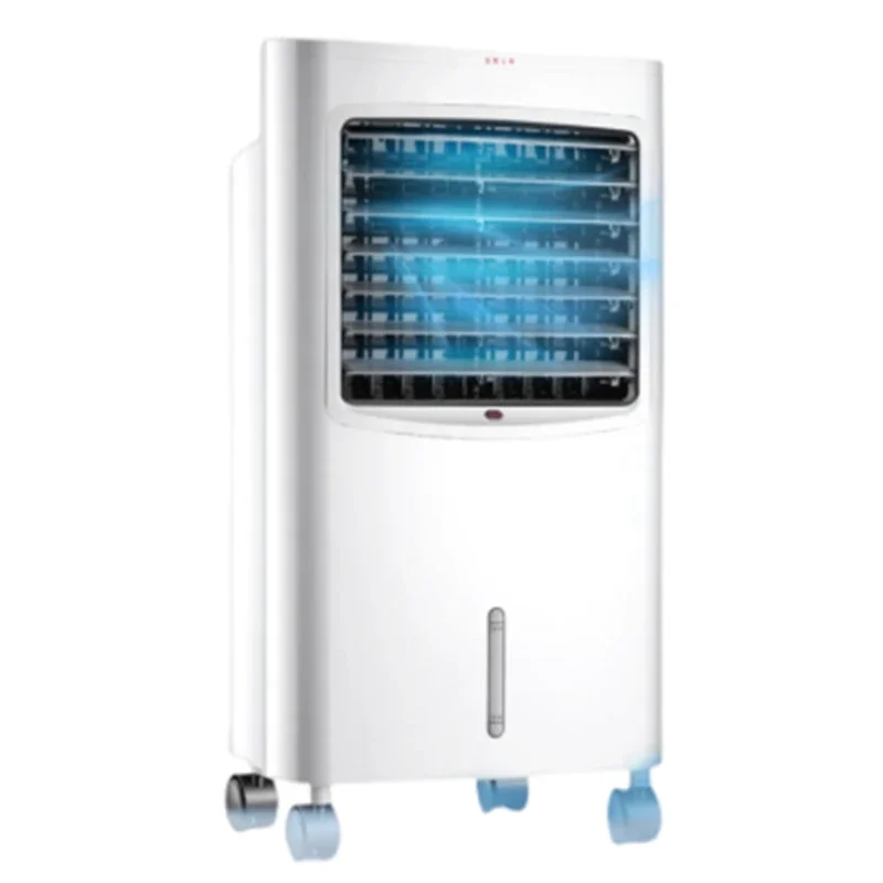 Air-conditioning fan heating and cooling dual-purpose  refrigerator water-cooled small air-conditioning cooling fan