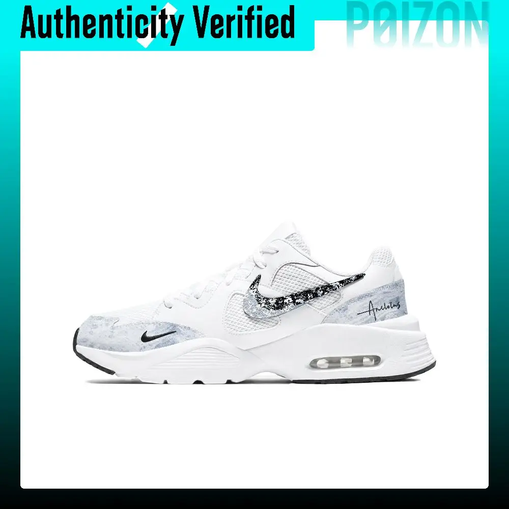 Nike Air Max Fusion Running Shoes Men's Low-top White CJ1670-102(Team1836-)