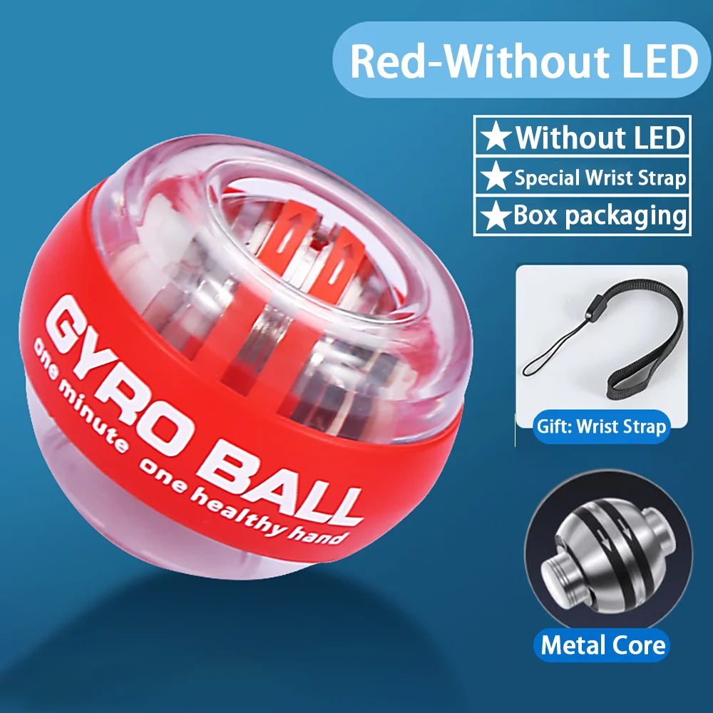 Power Gyro Ball Handgelenk-Trainer Ball Handgelenk-Stärker Gyro Selbststartender Unterarm-Trainer Gyro Ball zur Muskelstärkung – Detail 8