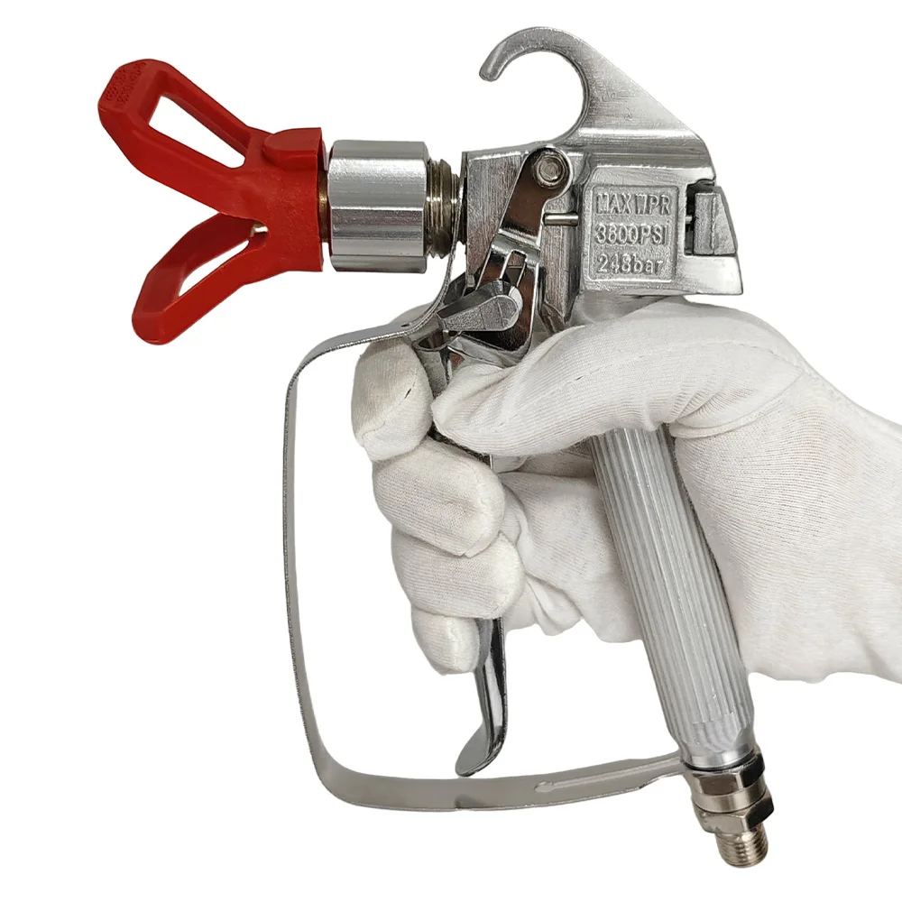 مسدس رش بدون هواء للبيع مسدس رش طلاء بدون هواء عالي الضغط 3600 Psi-001 #6