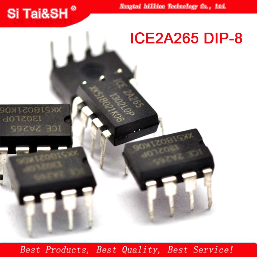 10 PZ ICE2A265 DIP-8 ICE 2A265 DIP8 ICE2A265Z DIP circuito integrato molewei