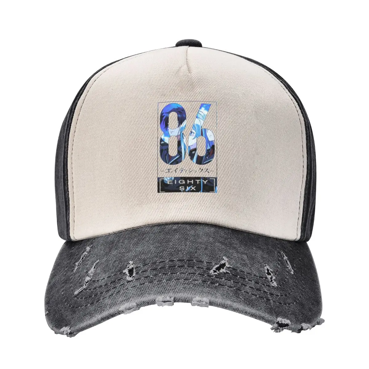 

86: Eighty-Six Baseball Cap men's big size hat sun hat Anime Women's Hats 2025 Men's