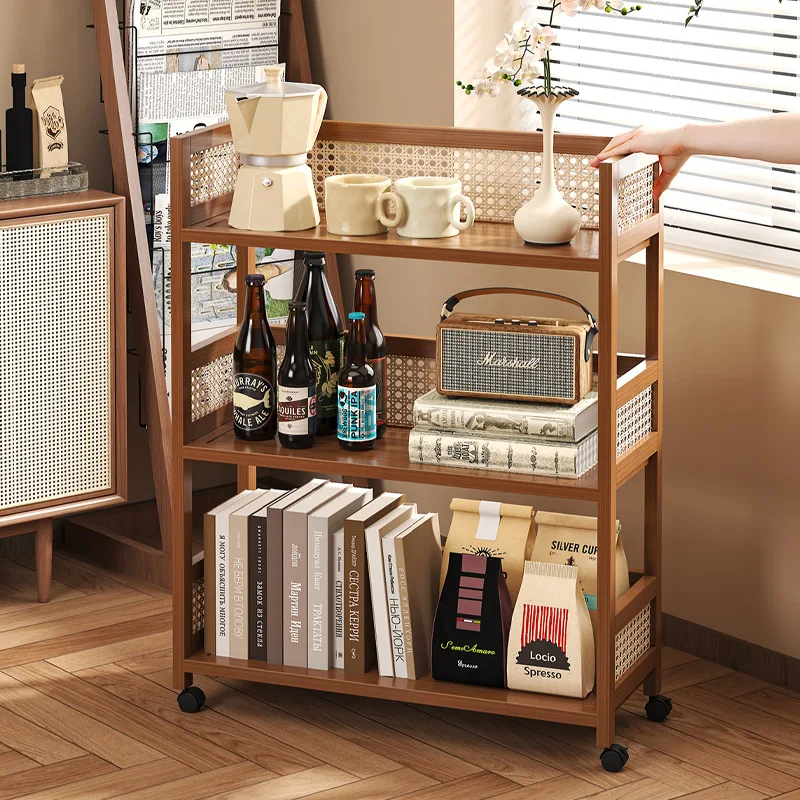 

Приставной столик, передвижной журнальный столик, тележка для гостиной, диван, боковой шкаф с прикроватной тумбочкой на колесиках