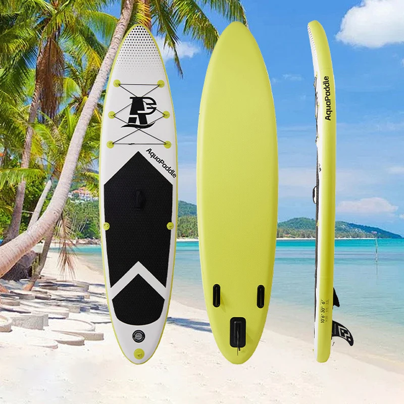 Inflatable Stand Up Paddle Board with Balanced Wing Design Durable SUP Accessories 320*76*15cm Stable Inflatable Paddle Boards