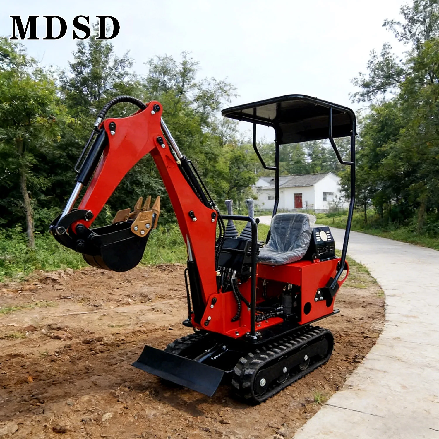 

Mini Excavator With Attachments Diesel Multi-Purpose Excavator Powerful For Landscape Construction Mini Digger For Farms