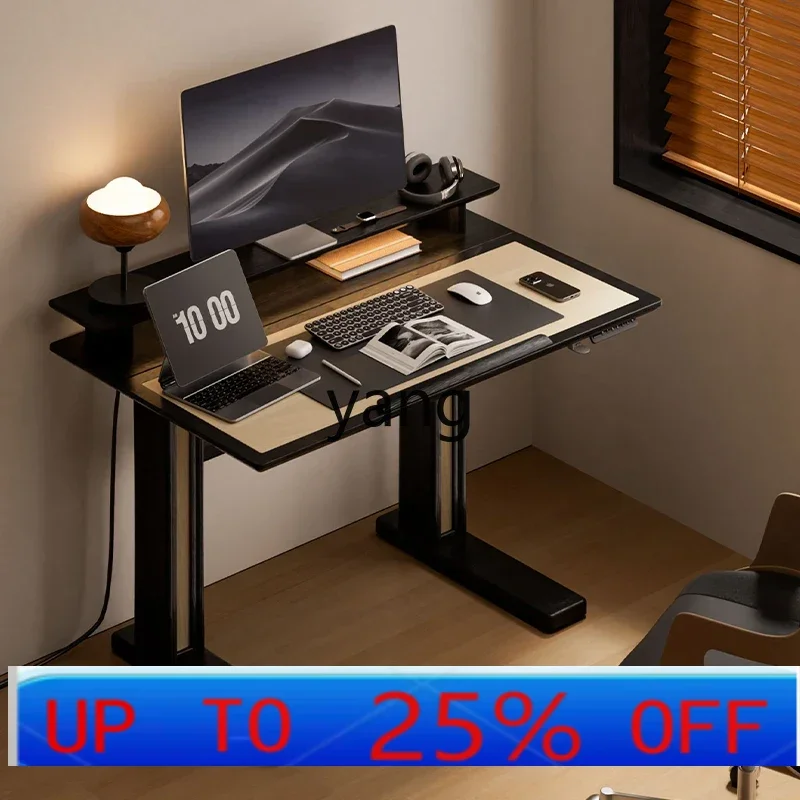 

Стол-трансформер LTT из массива дерева для дома, спальни, киберспорта, офиса, рабочая станция с полками