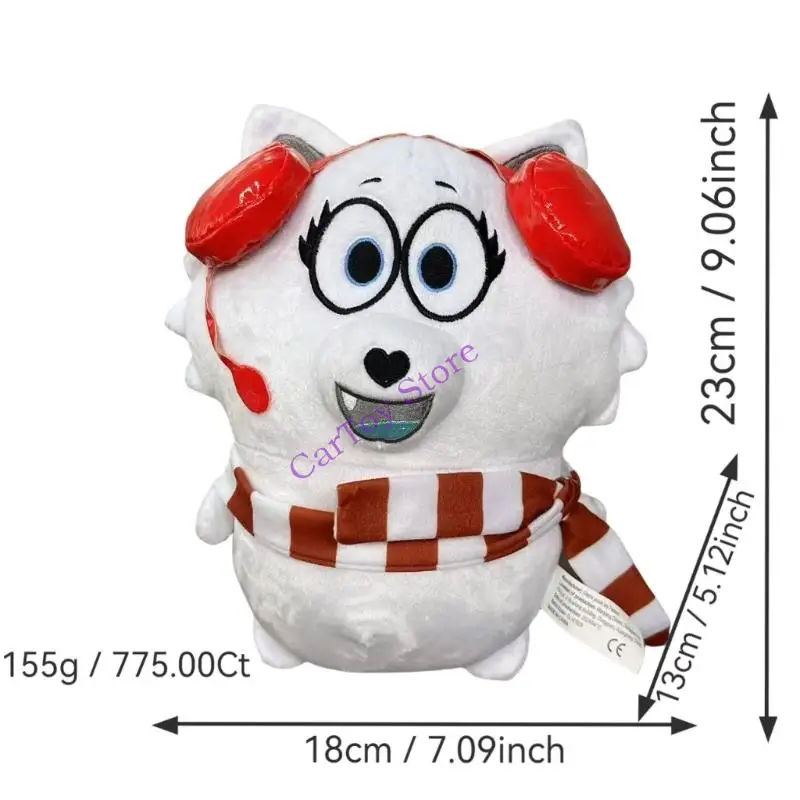 

Cartoon Plush Figure Doll Anime Throw Pillow Stress Relief Game Character Doll Bedroom Display Stuffed Toy 2PCS