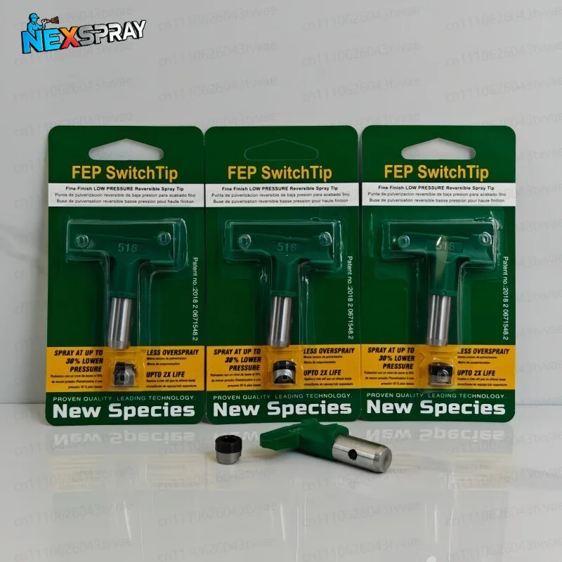 1pcs 216 814 FEP Low Energy Consumption High Atomization Double Alloy Low Pressure Fine Nozzle Hardcover Nozzle Cost-effective