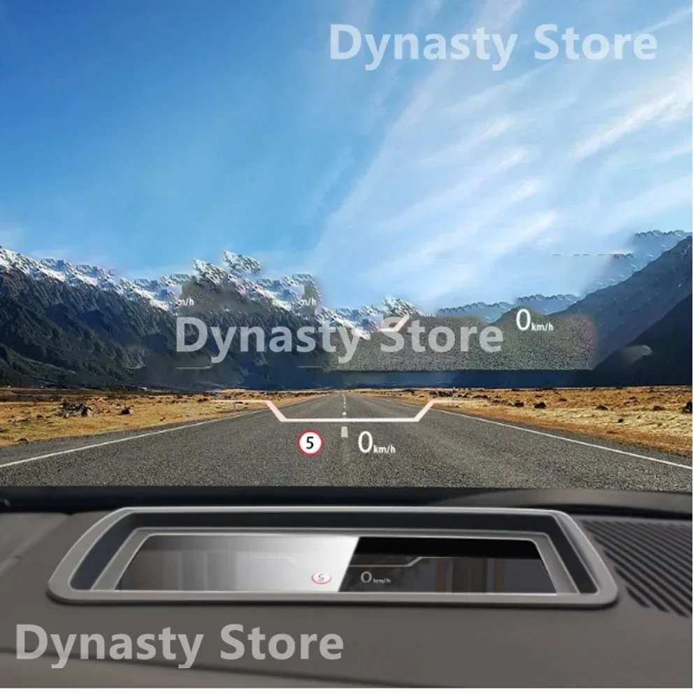 

For BMW 5Series i5 2024 Car Styling HUD Head Up Display Protective Cover Modifications Auto Interior Decoration Accessories