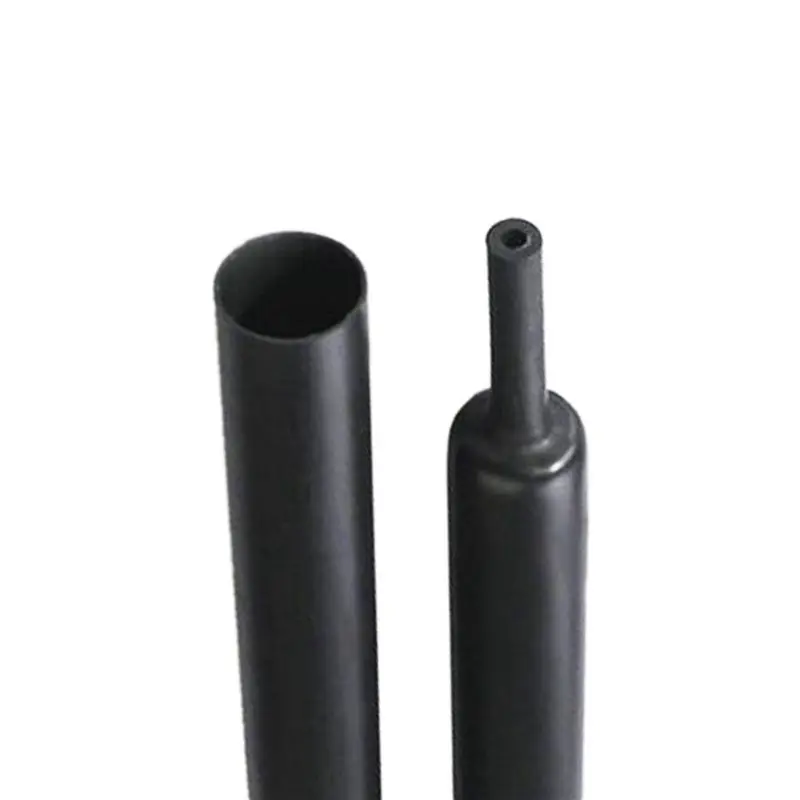 AA19 2X Black Heat Shrink Tube Electrical Sleeving Car Cable/Wire Heatshrink Tubing Wrap, 20MM,1M