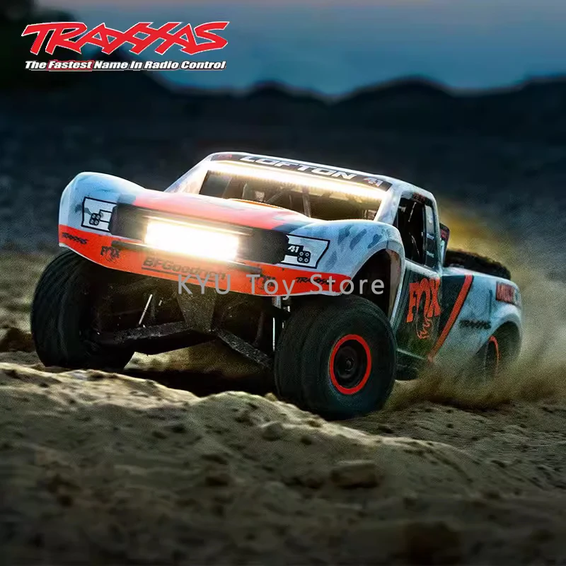 TRAXXAS UDR Short Pickup Truck 1/7 Simulation Four-Wheel Drive Rear Straight Axle Electric Rc Remote Control Vehicle Model