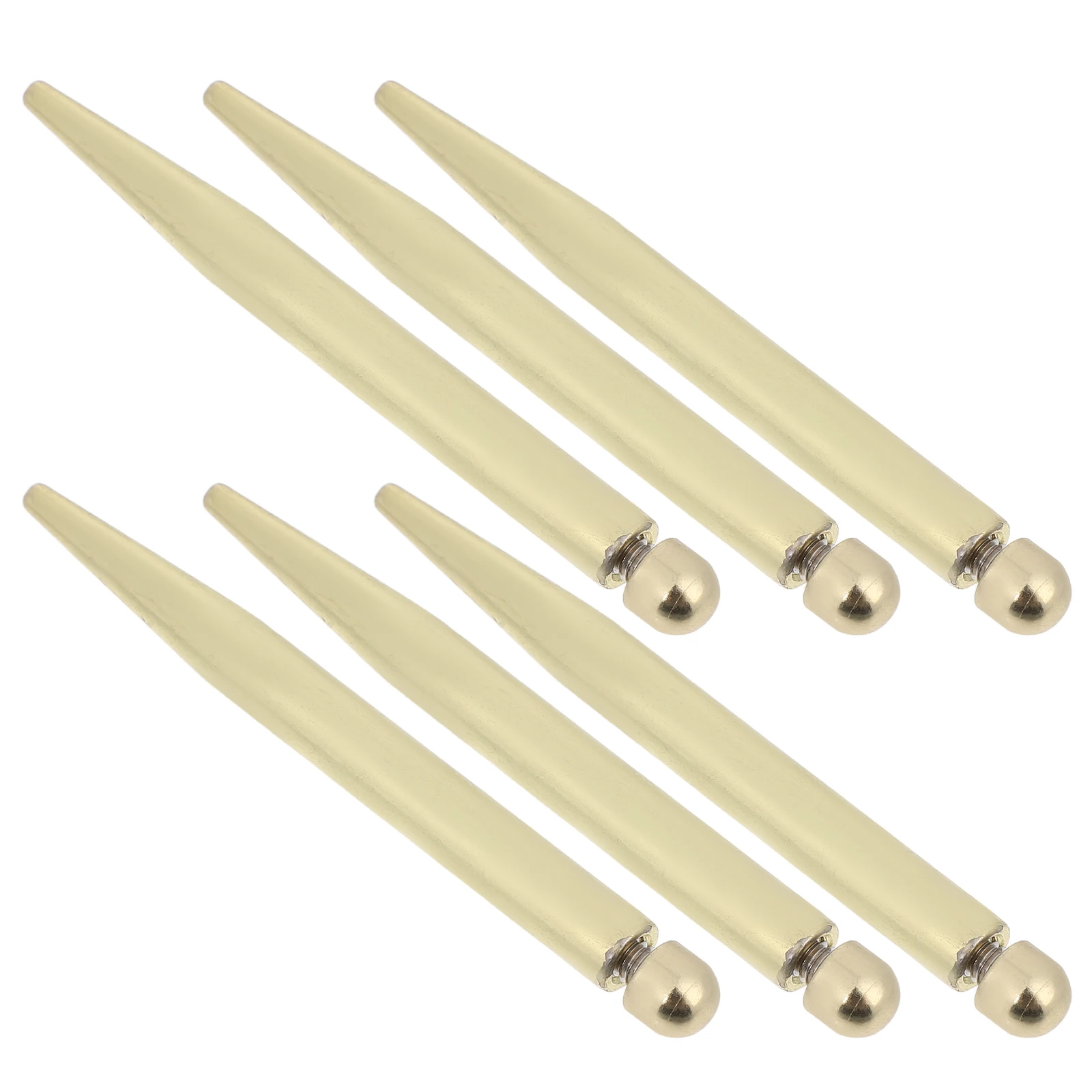 

6pcs Picture Frame Standoff Screws Gold Acrylic Photo Frame Mounting Hardware Desktop Display Support Bracket For Signs Posters