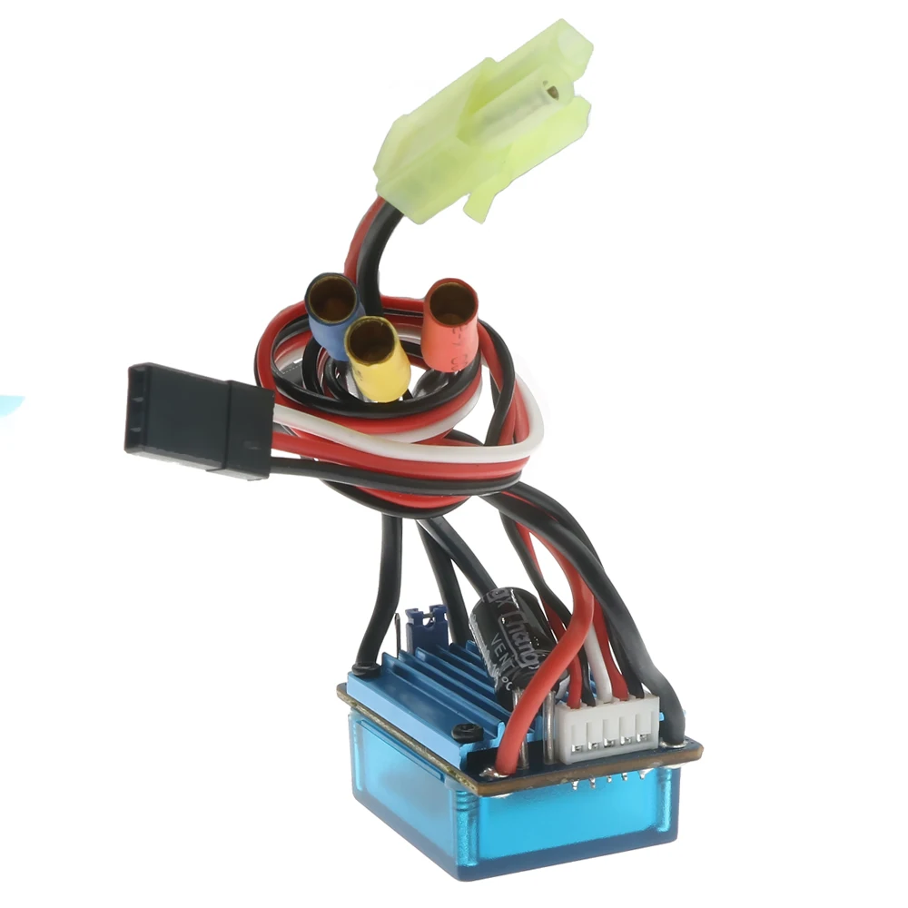 

25A Brushless ESC for Upgrating WPL Henglong B14 B16 B24 B36 Ural JJRC Q60 Q61 Q62 Q63 Q64 4x4 and 6x6 Military Truck Parts