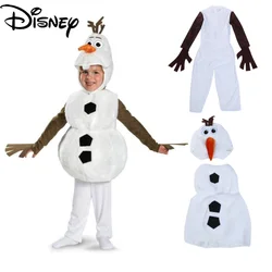 70-125cm Childre Olaf Cosplay Costume Frozen Cartoon Figures Halloween Party Stage Cosplay Christmas Snowman Cos Clothings
