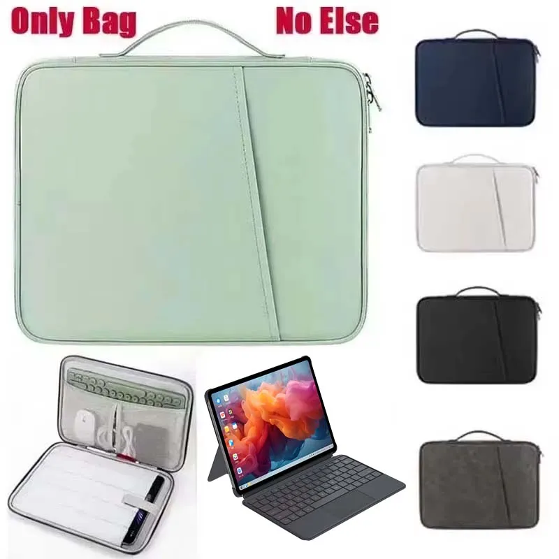 

Univeral Tablet Storage Bag for Alldocube iPlay 60 Pad Pro 12.1inch Multi Pockets Carry Case Waterproof Sleeve Handle Zip Pouch