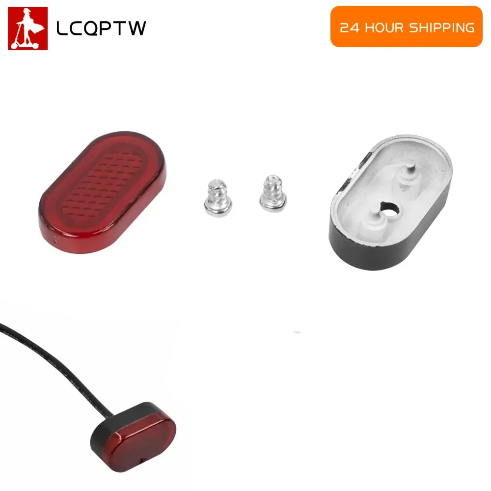 Hinten Schwanz Lampe Abdeckung Für Xiaomi M365 Elektrische Roller Bremslicht Bremslicht Led Schatten Hinten Fender Lampenschirm Ersatz