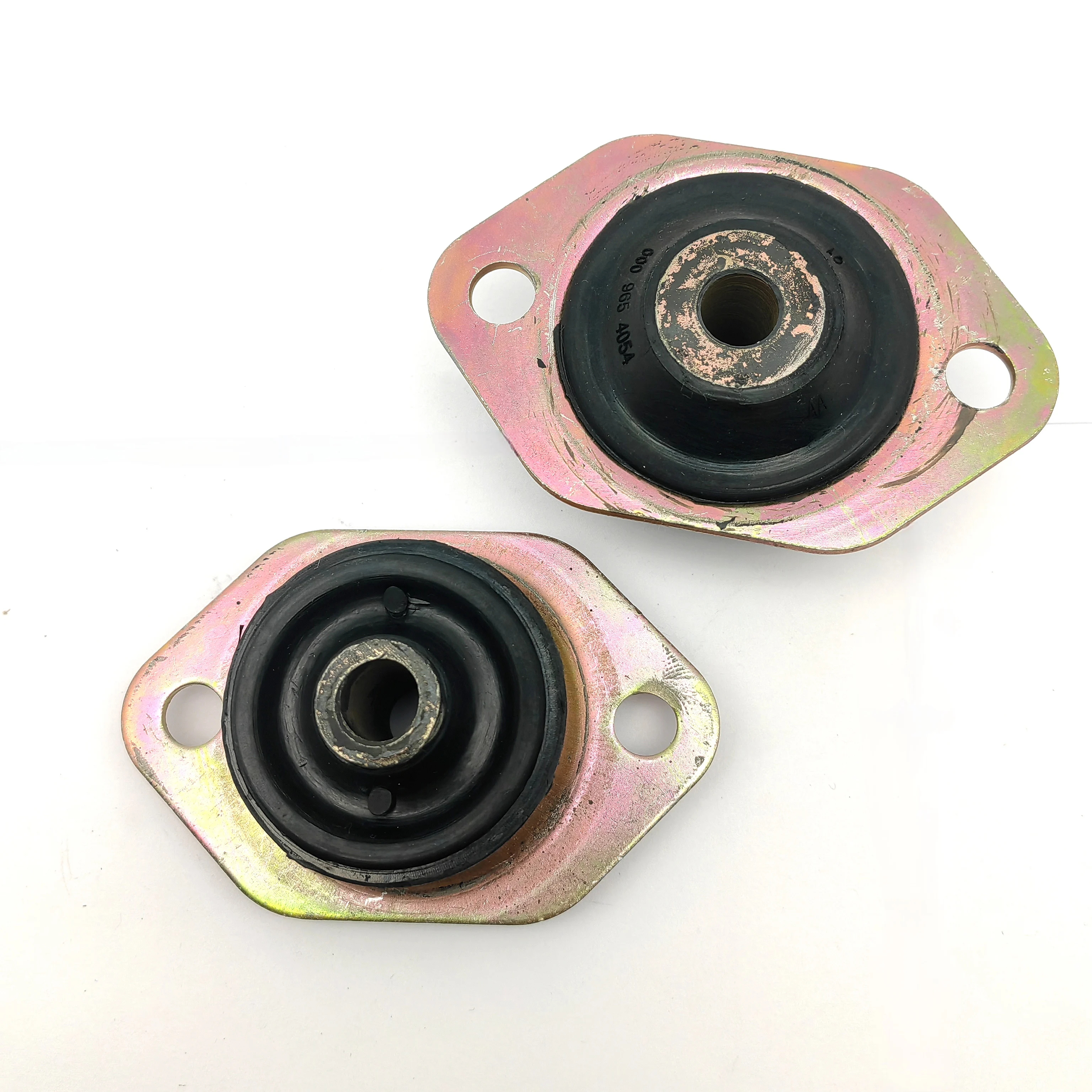 Linde Forklift Engine Motor Mount Cushion 0009654100 | Anti-Vibration Metal Mount Replacement Black Instant Safety Cut-Off