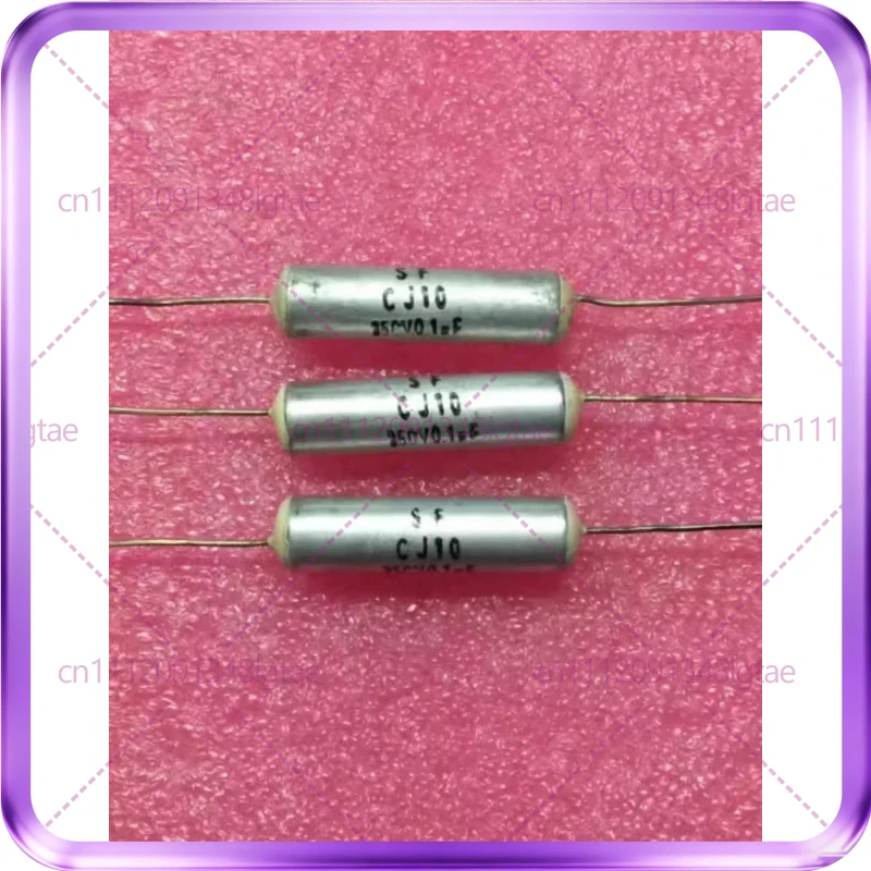 30pcs CJ10-250V metallized capacitor 0.1UF 0.15UF 0.22UF 0.33UF 0.47UF coupling capacitor