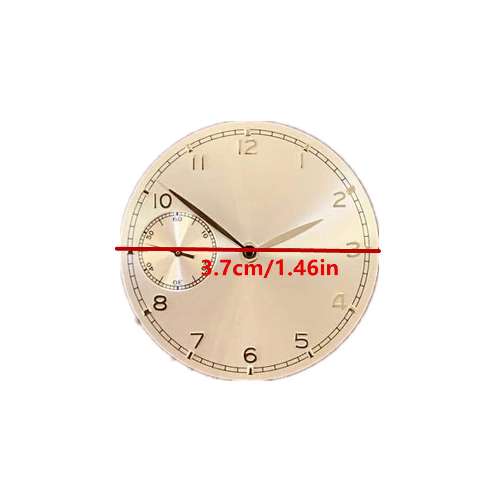 1Pc 37mm Watch Dial With 1 Set Watch Hands Kit Replacement For ETA 6497 ST3600 Watch Movement Accessories Repair Parts